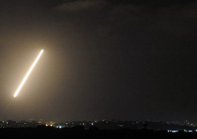 إطلاق صاروخ من غزة على إسرائيل - أرشيفية